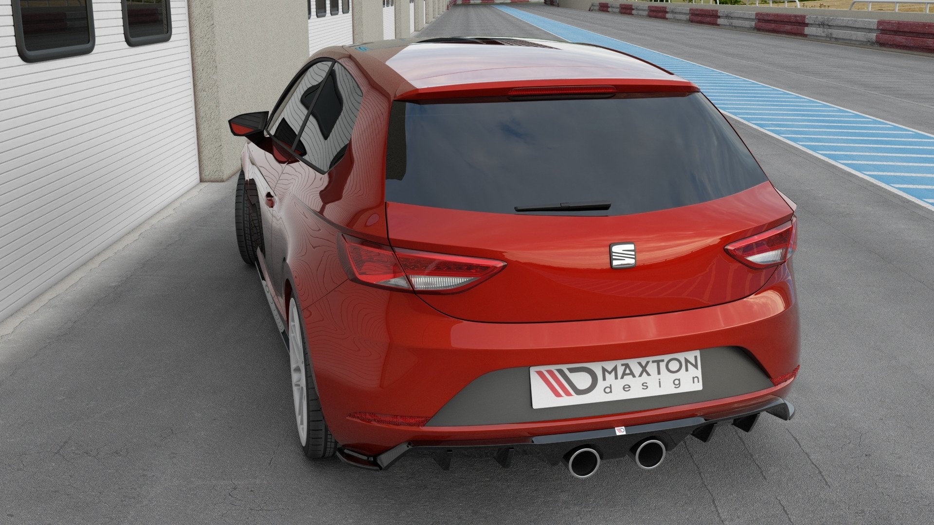 Takavalance v.2 istuin Leon Cupra Mk3 Fl Hatchback