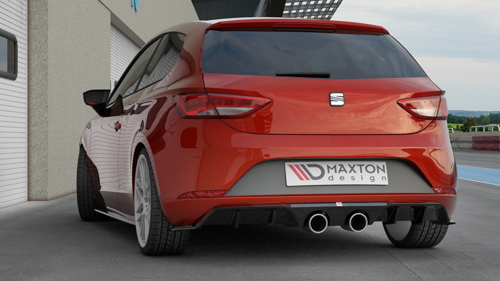 Takavalance v.2 istuin Leon Cupra Mk3 Fl Hatchback