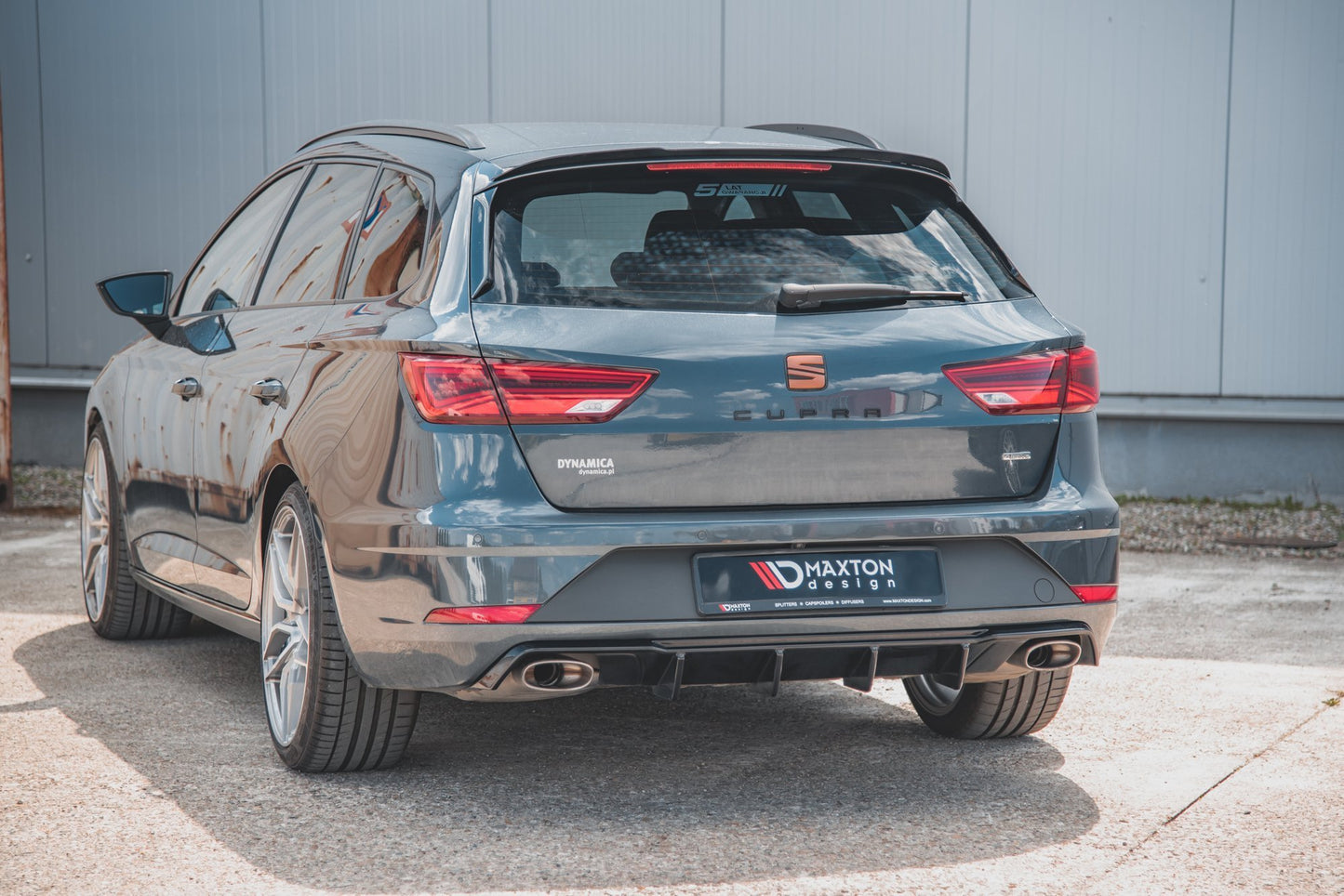 Rear valance v.2 seat leon cupra st mk3 fl