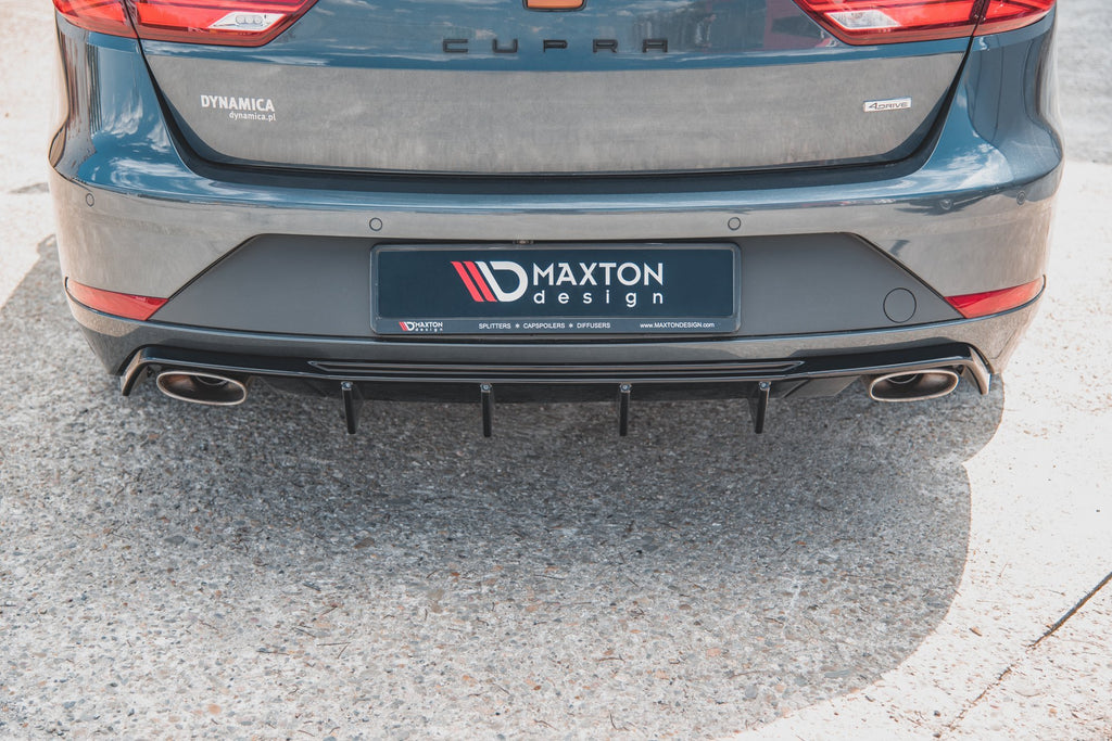 Rear valance v.2 seat leon cupra st mk3 fl