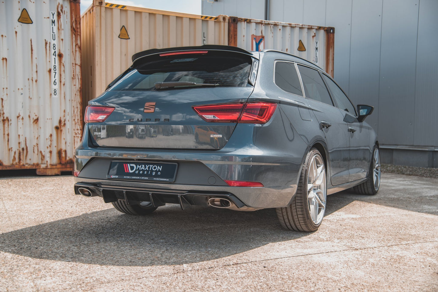 Rear valance v.2 seat leon cupra st mk3 fl