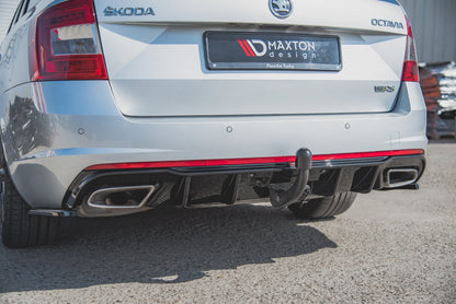 Rear valance v.2 Skoda Octavia Rs MK3 / MK3 FL Hatchback / Estate
