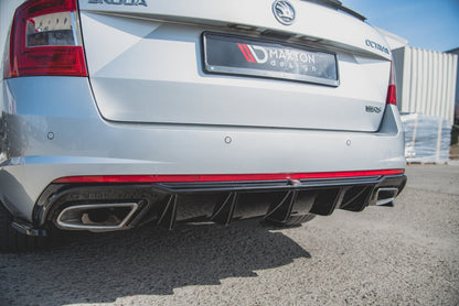 Rear valance v.2 Skoda Octavia Rs MK3 / MK3 FL Hatchback / Estate