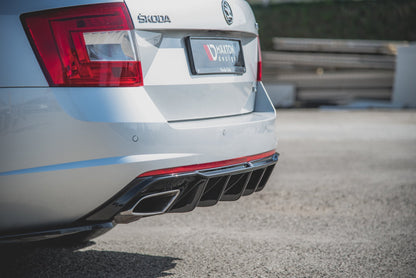 Rear valance v.2 skoda octavia rs mk3 / mk3 fl hatchback / estate