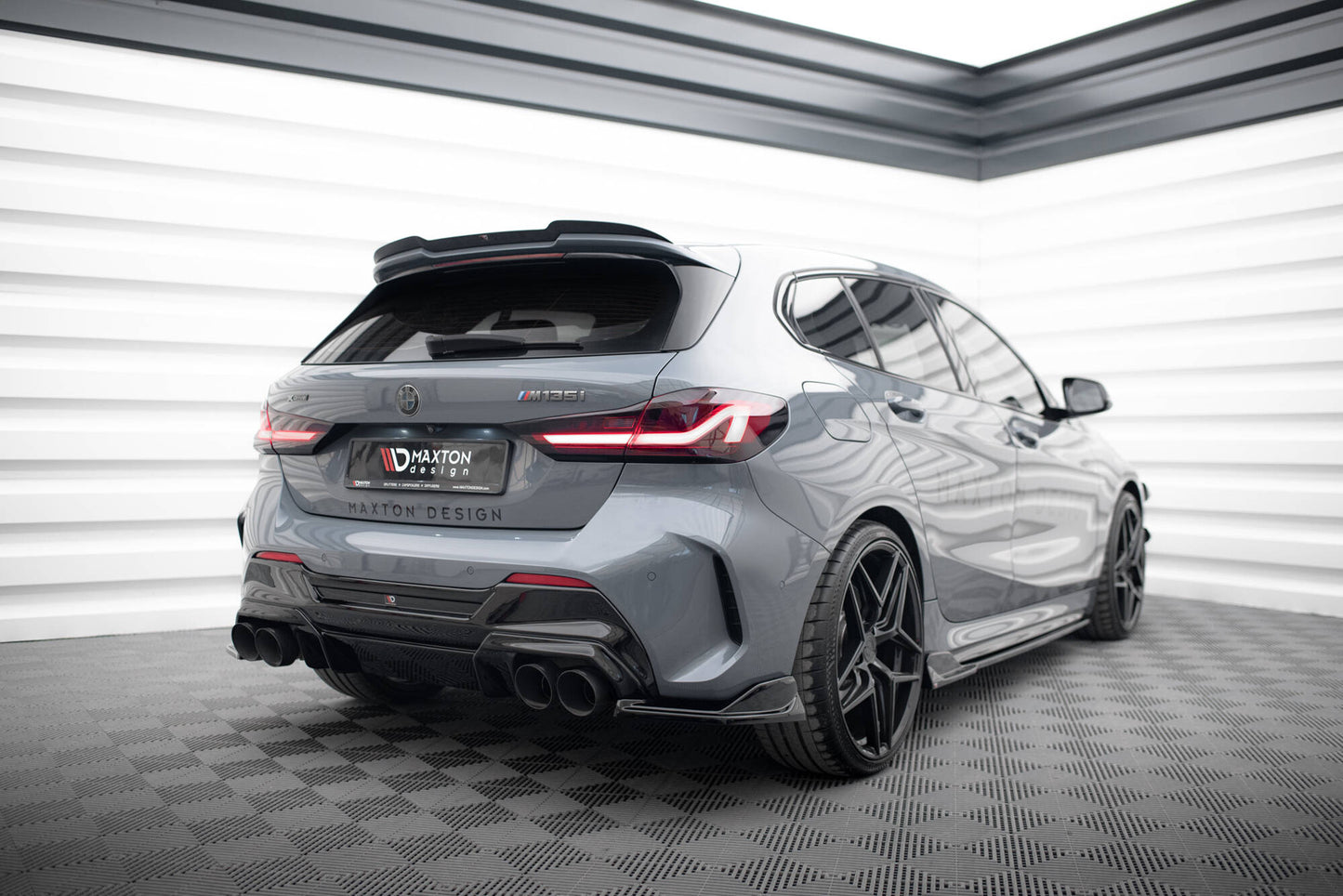 Rear valance v.2 for bmw 1 f40 m-pack/ m135i