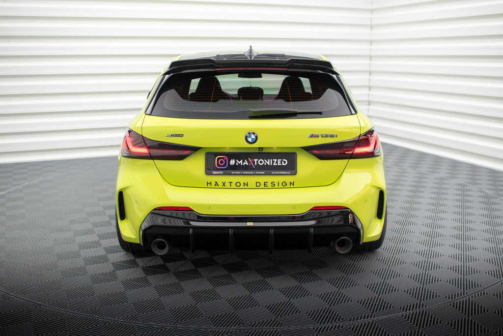 Rear valance v.3 bmw 1 f40 m-pack/ m135i (version with single exhausts on two sides)