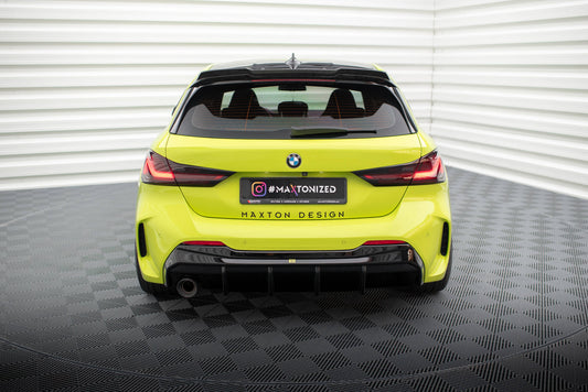 Rear valance v.3 bmw 1 f40 m-pack (version with single exhaust tips on one side)