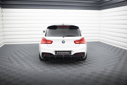 Rear valance v.3 bmw 1 m-pack f20 facelift (version with single exhaust on one side)