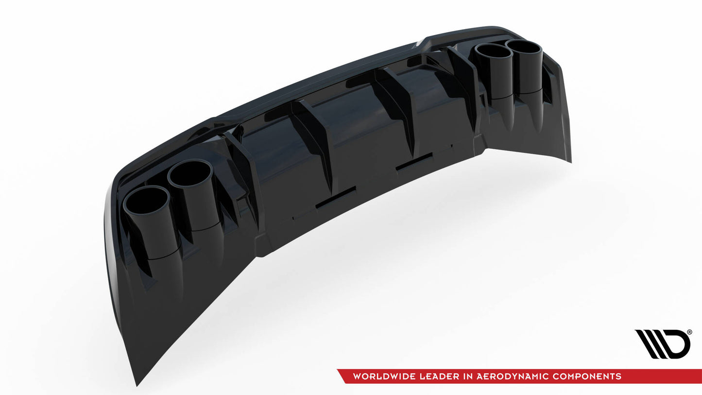 Rear valance v.3 + exhaust ends imitation cupra formentor mk1