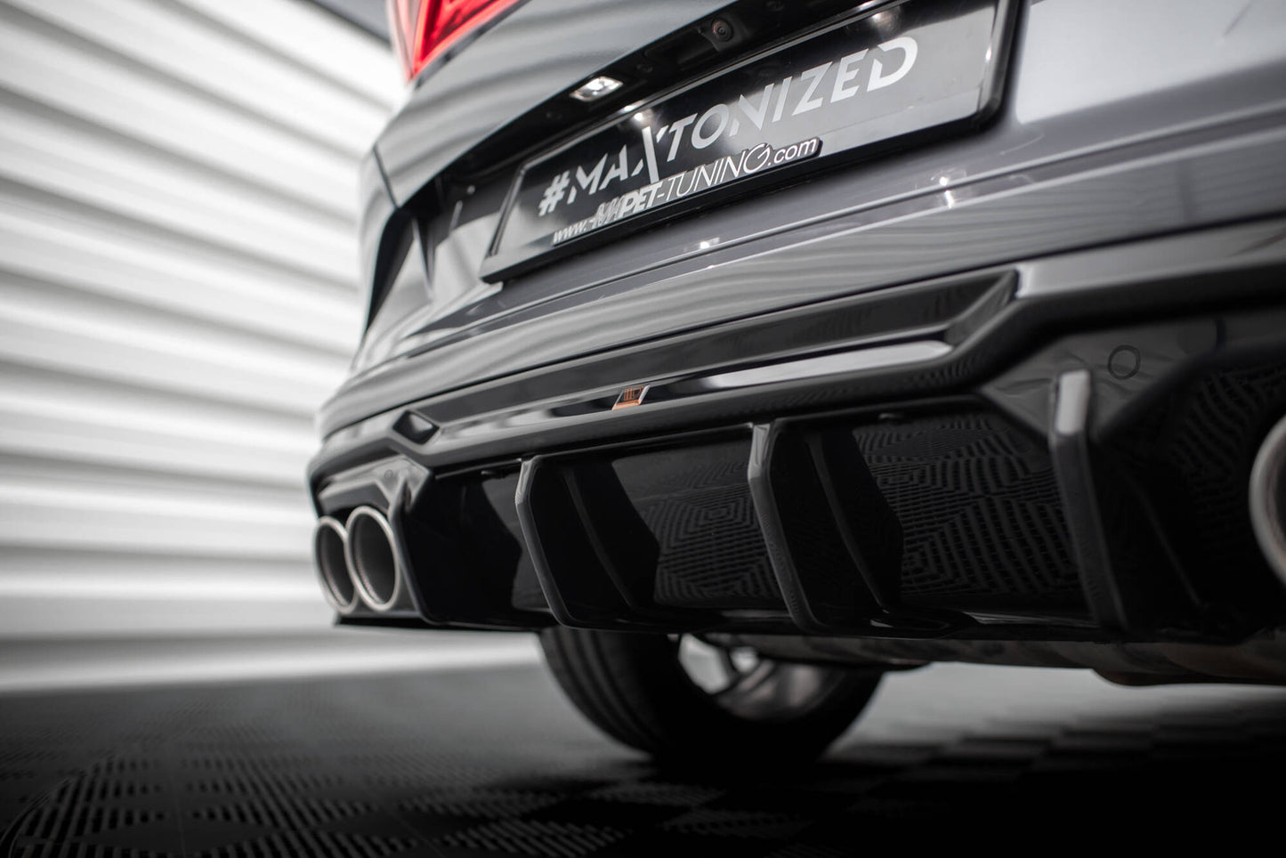 Rear valance v.3 + exhaust ends imitation cupra formentor mk1