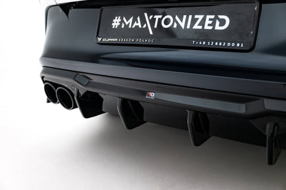 Rear valance v.3 + exhaust ends imitation cupra formentor mk1 facelift