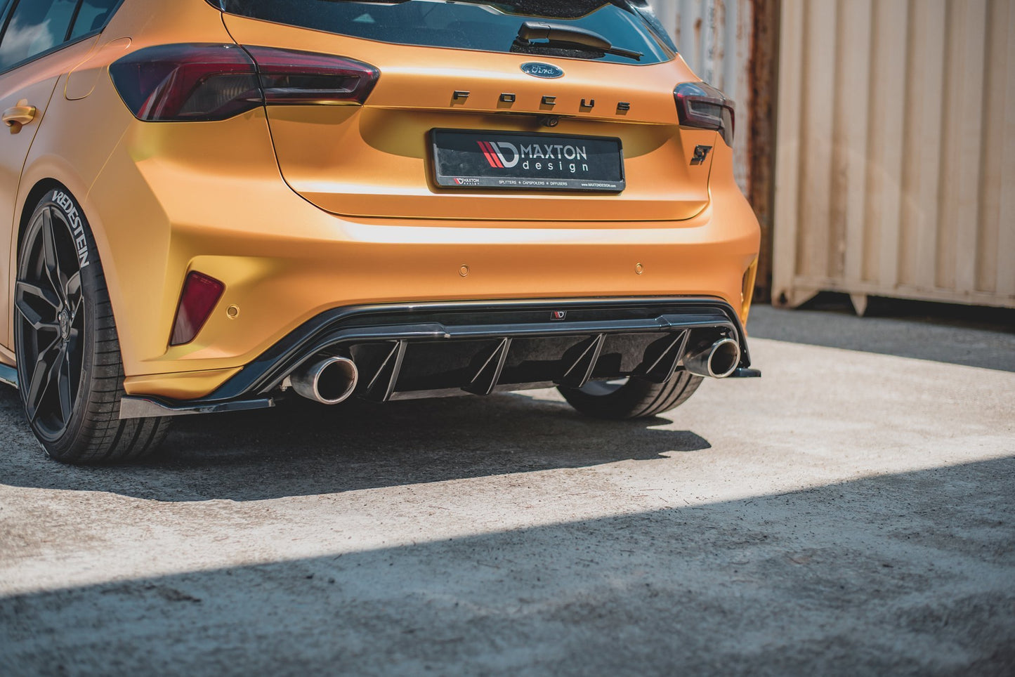 Rear valance v.3 Ford Focus Hatchback ST MK4