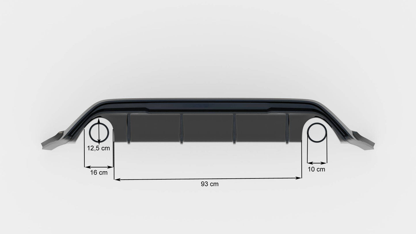 Rear valance v.3 Ford Focus Hatchback ST MK4