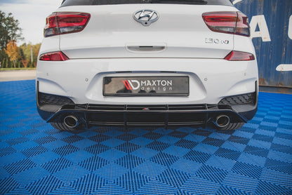Rear valance v.3 hyundai i30 n mk3 hatchback