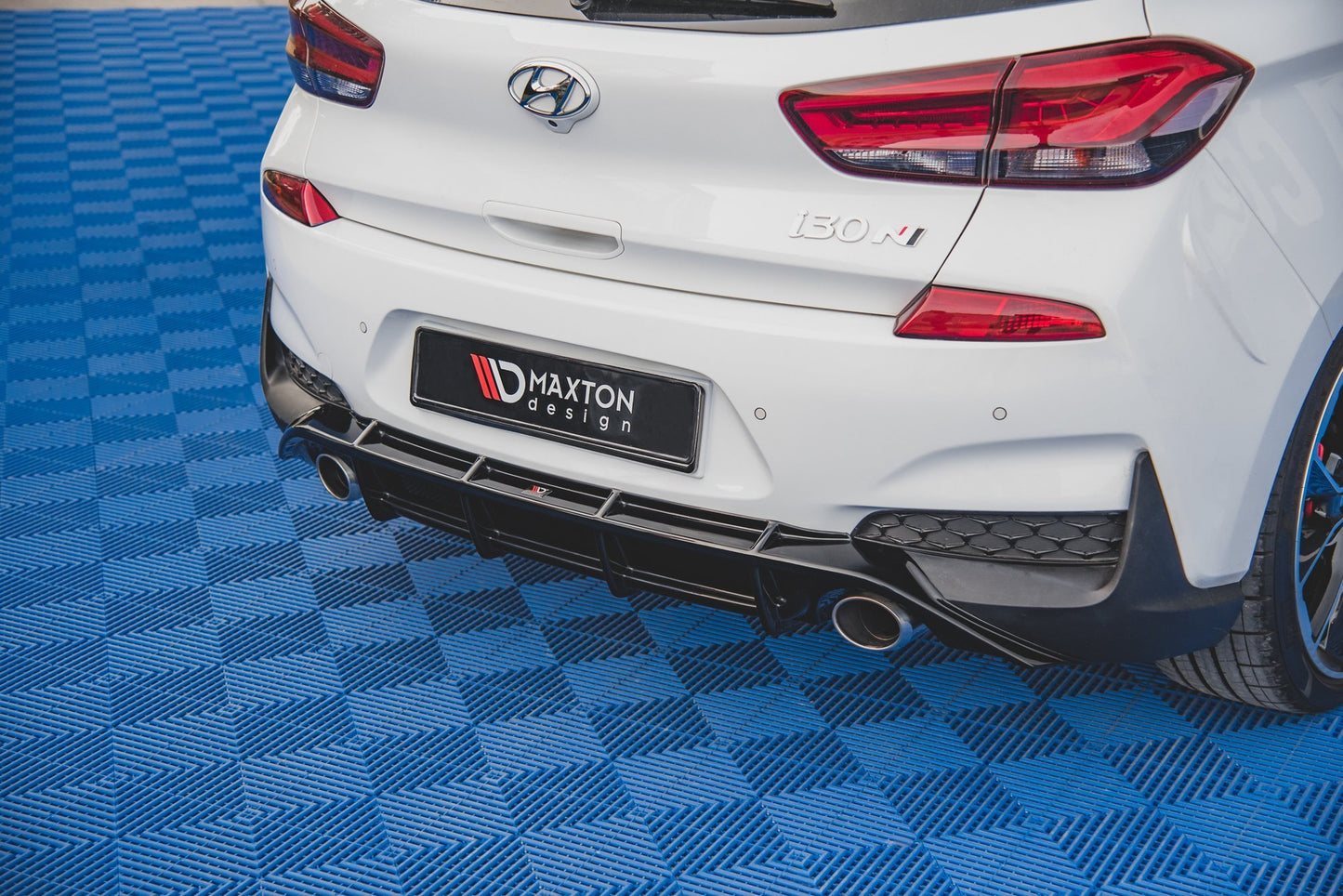 Rear valance v.3 hyundai i30 n mk3 hatchback