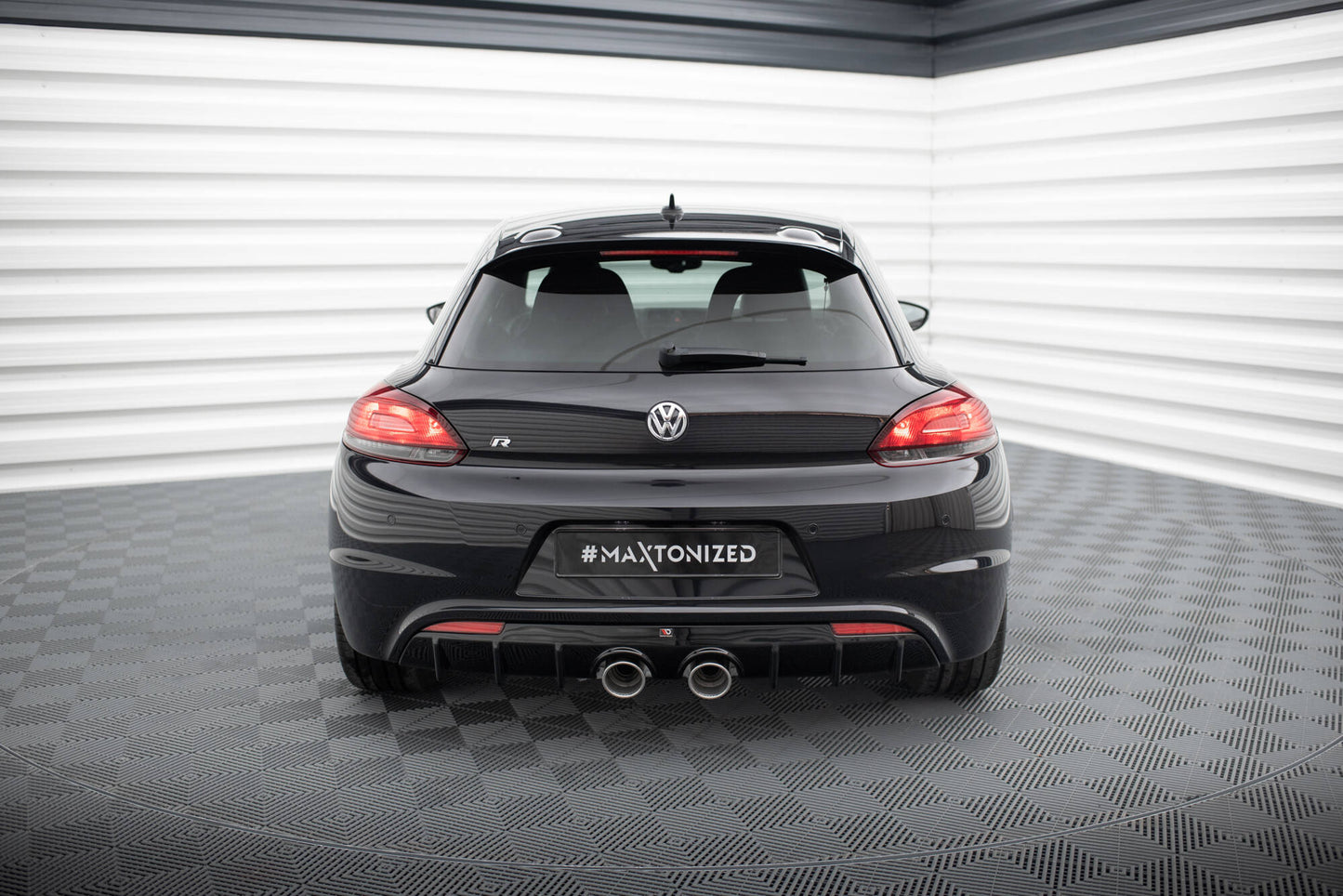 Rear valance v.3 volkswagen scirocco r mk3