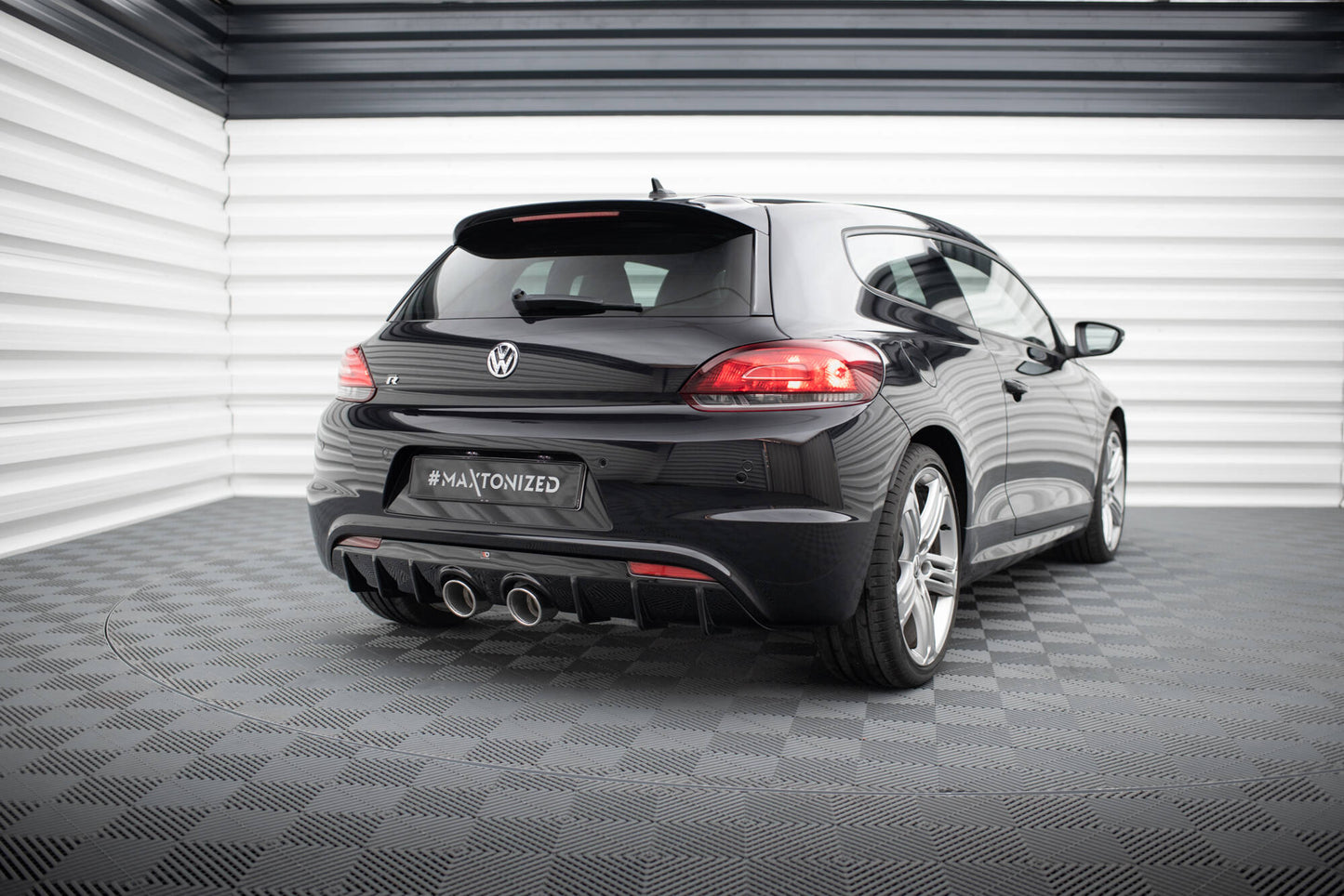 Rear valance v.3 volkswagen scirocco r mk3