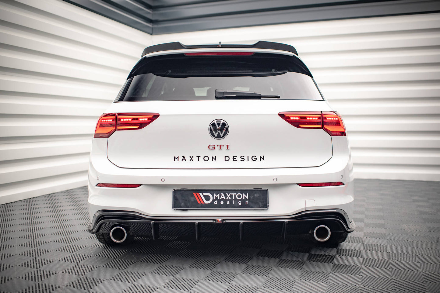 Rear valance v.4 volkswagen golf gti mk8