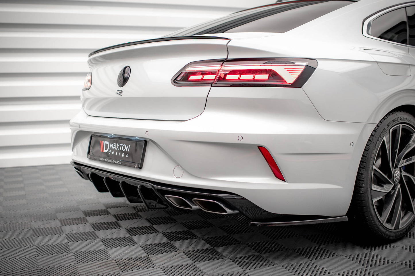 Rear valance volkswagen arteon r