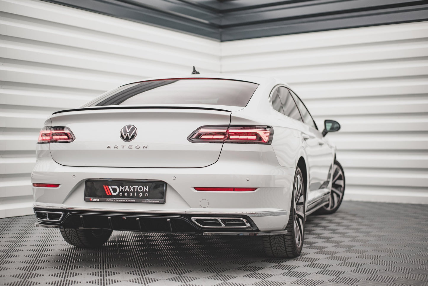 Rear valance volkswagen arteon r-line facelift