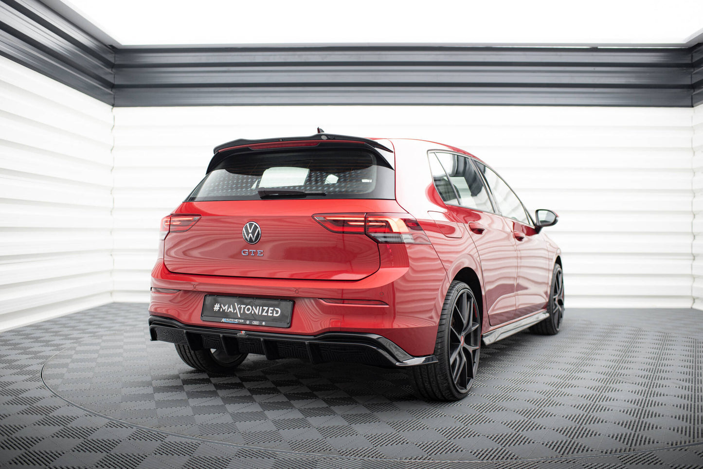 Rear valance volkswagen golf gte / r-line mk8 / mk8 facelift