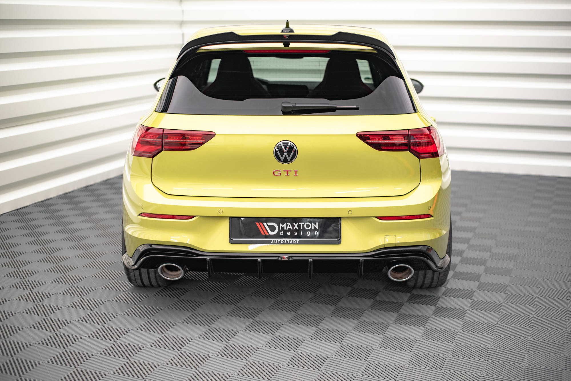 Rear valance volkswagen golf gti clubsport mk8