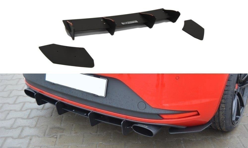 SEAT LEON III CUPRA BAG DIFFUSER & BAGSIDE SPLITTERS