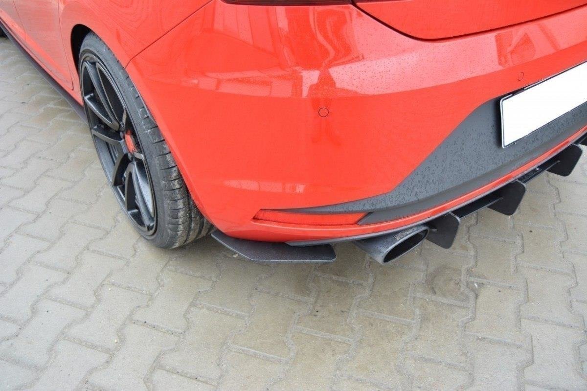 Seat leon iii cupra rear diffuser & rear side splitters
