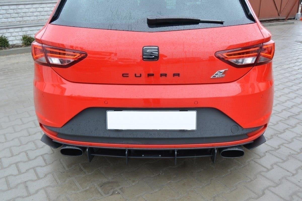 Seat leon iii cupra rear diffuser & rear side splitters