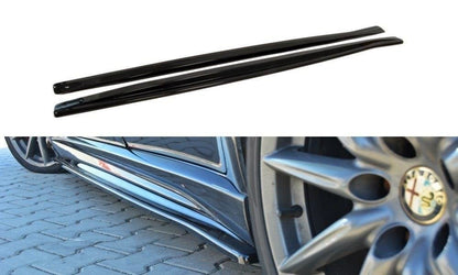 Side skirts diffusers alfa romeo 159 ti