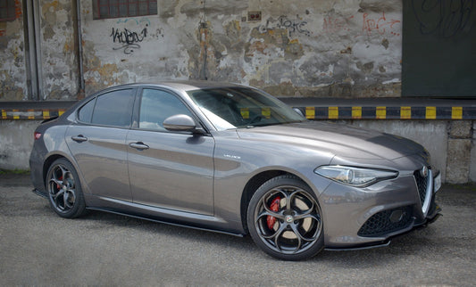 Side skirts diffusers alfa romeo giulia veloce