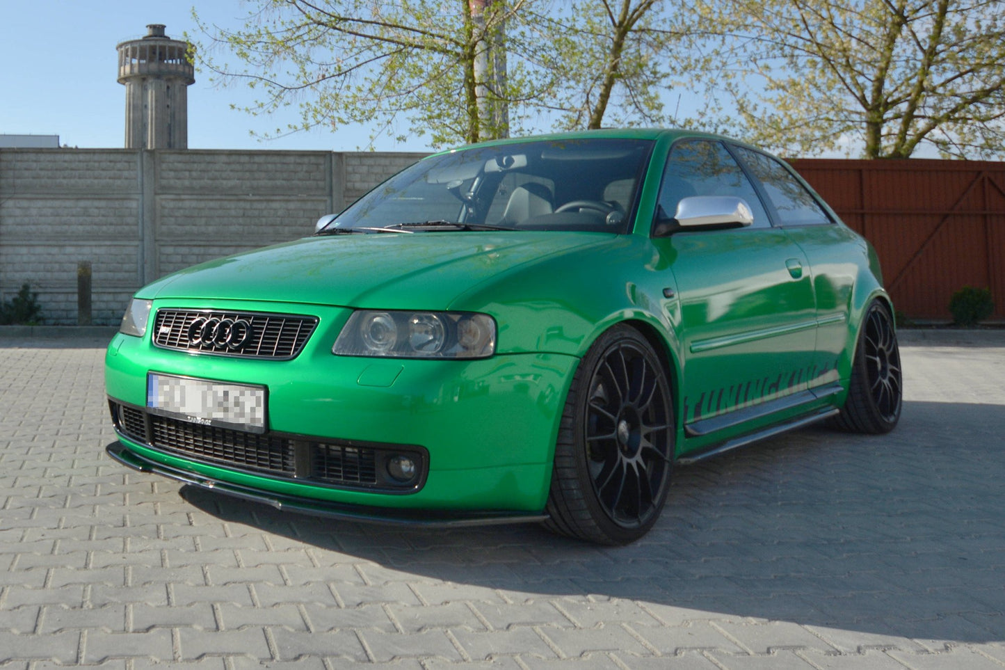 Side skirts diffusers audi s3 8l