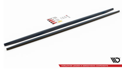 Side skirts diffusers audi s8 d3