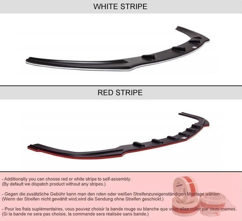 Side skirts diffusers citroen ds5