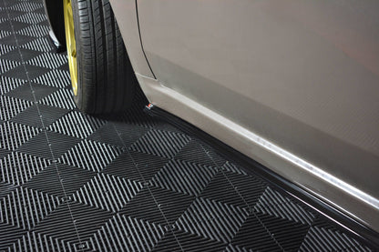 Side skirts diffusers fiat 500 hatchback preface