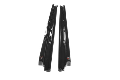 Side skirts diffusers fiat 500 hatchback preface