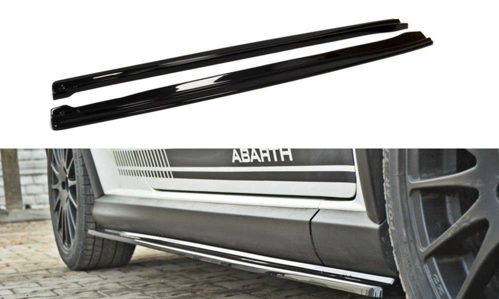 Side skirts diffusers fiat grande punto abarth