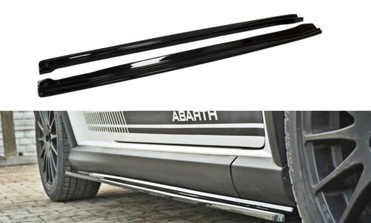 Side skirts diffusers fiat grande punto abarth