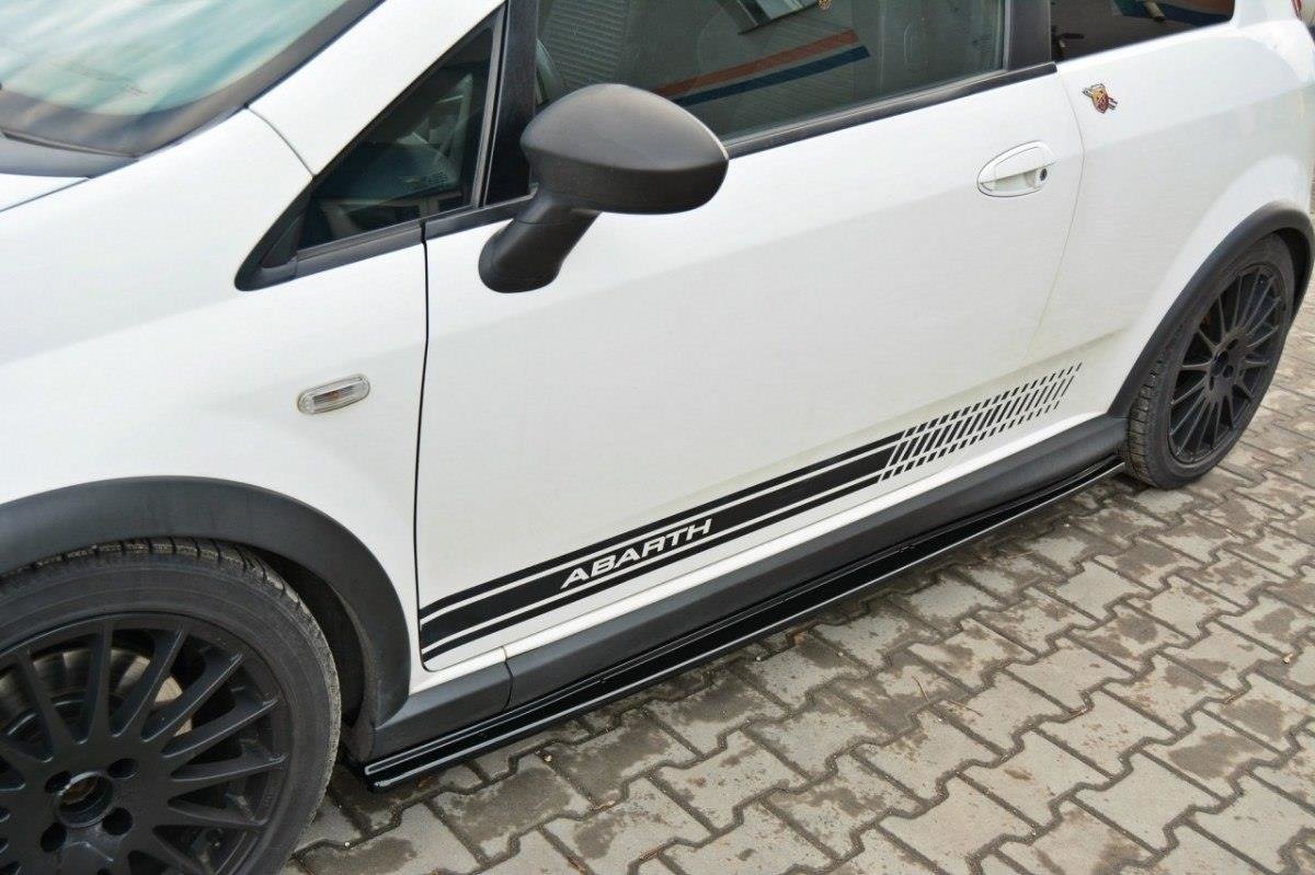 Side skirts diffusers fiat grande punto abarth