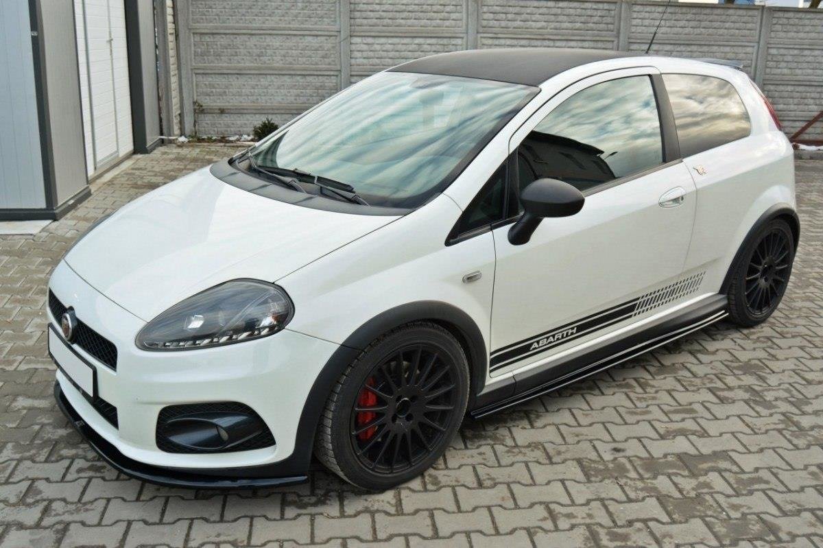 Side skirts diffusers fiat grande punto abarth