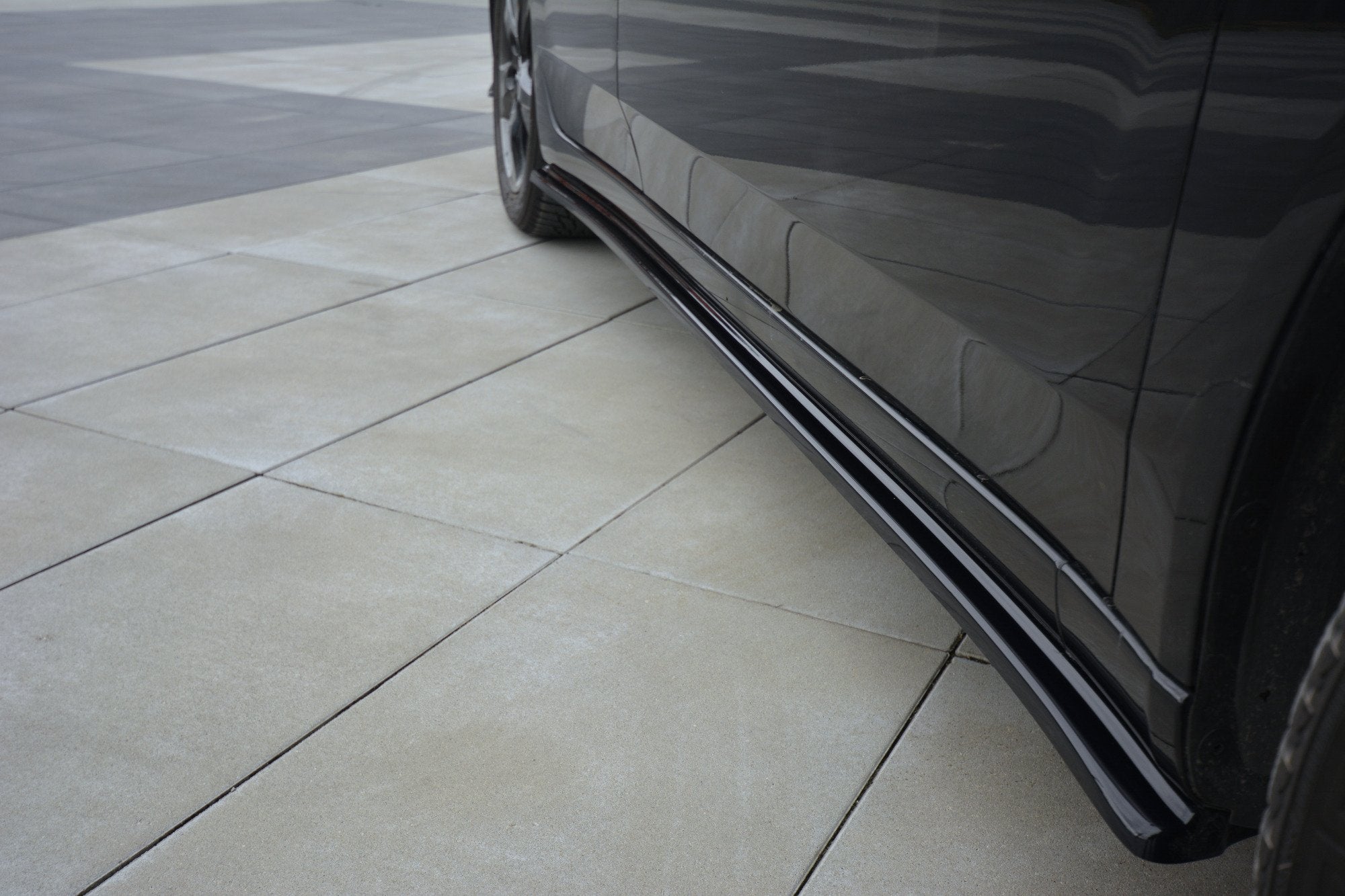 Side skirts diffusers honda accord mk8. (cu-series) preface sedan