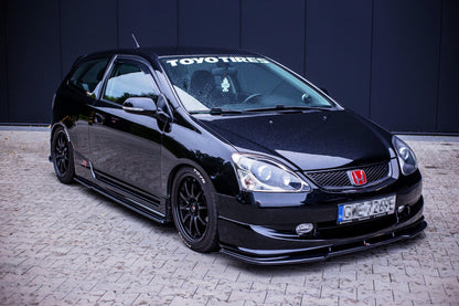 Side skirts diffusers honda civic ep3 (mk7) type-r/s facelift