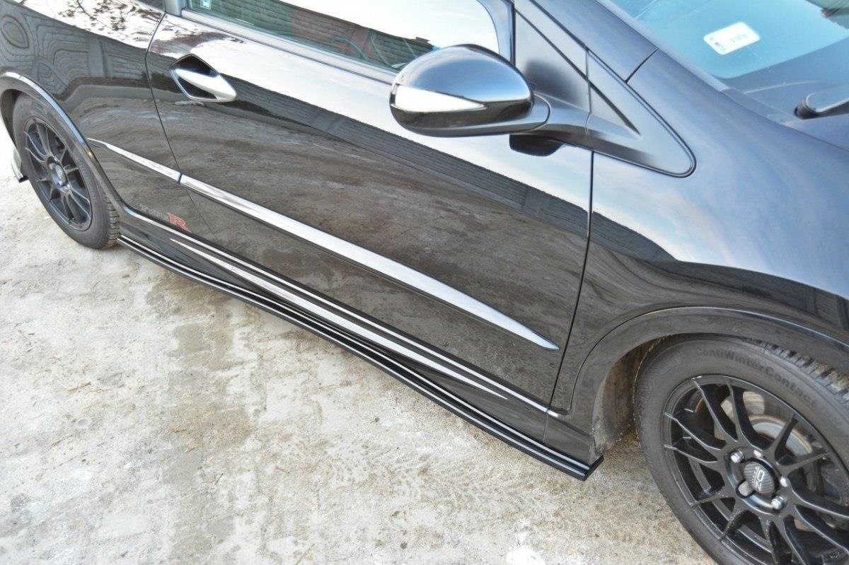 Side skirts diffusers honda civic viii type s/r