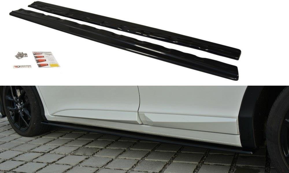 Side skirts diffusers honda civic mk9