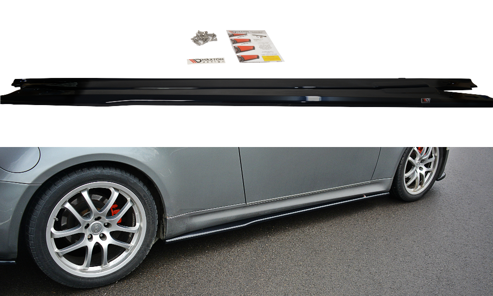 Side skirts diffusers infiniti g35 coupe