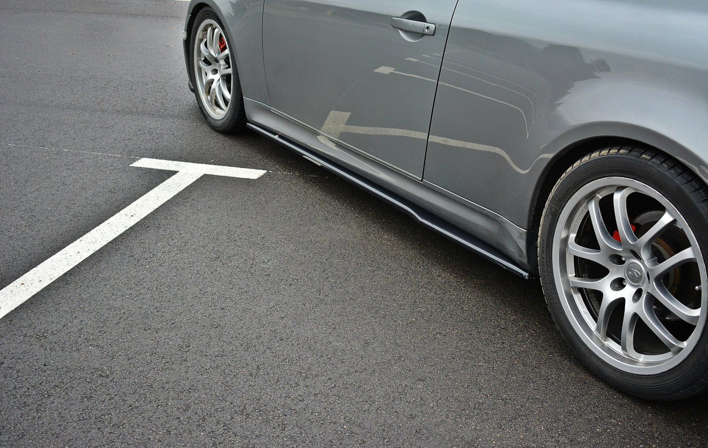 Side skirts diffusers infiniti g35 coupe