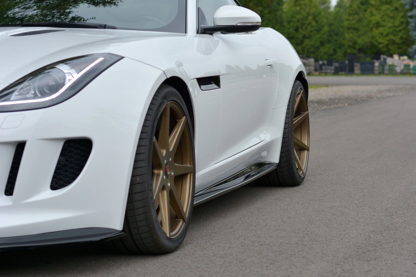 Side skirts diffusers jaguar f-type
