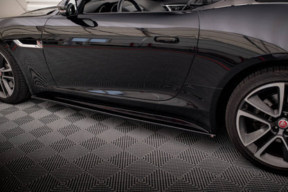 Side skirts diffusers jaguar f-type