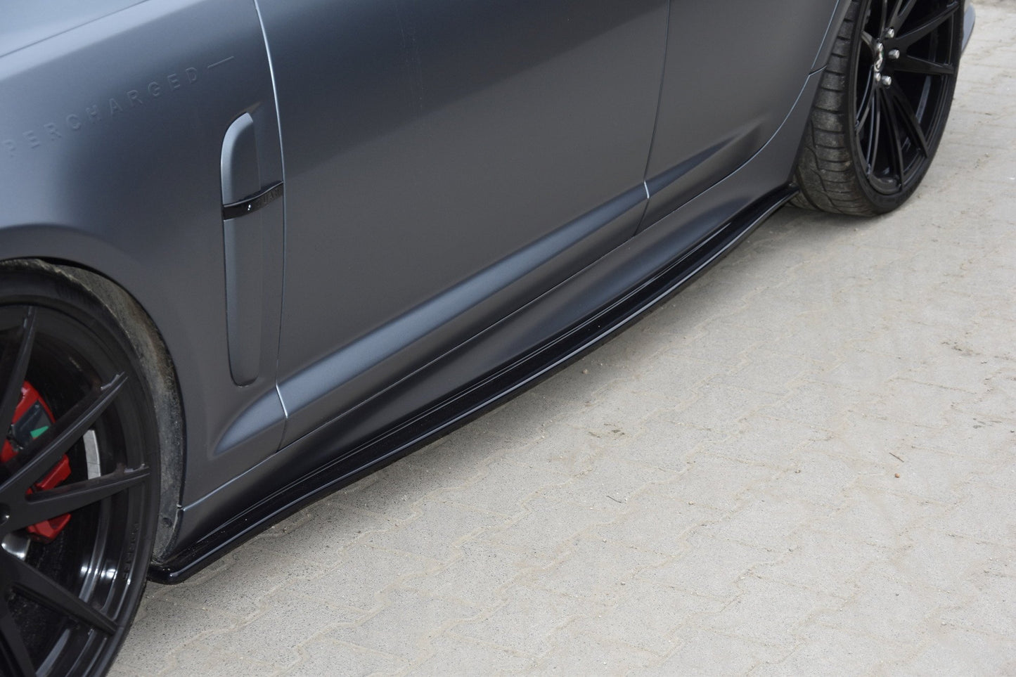 Side skirts diffusers jaguar xf- r
