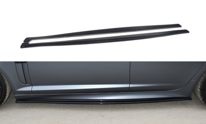 Side skirts diffusers jaguar xf- r